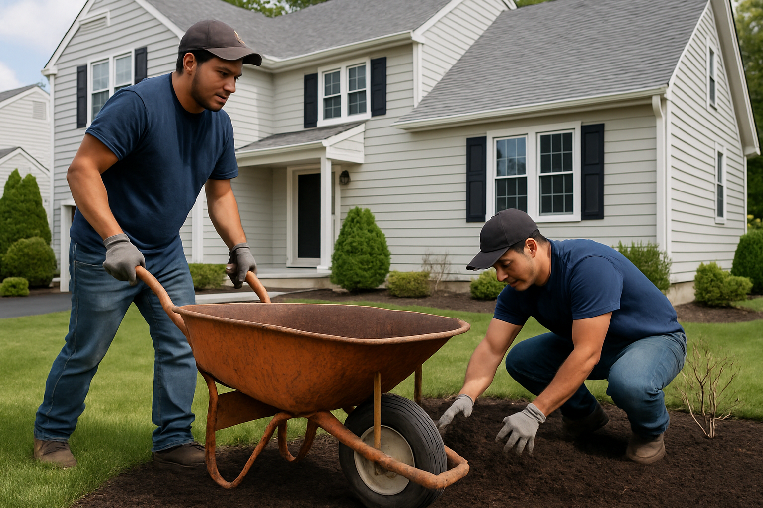 AP Mazzilli landscaping in Westfield.