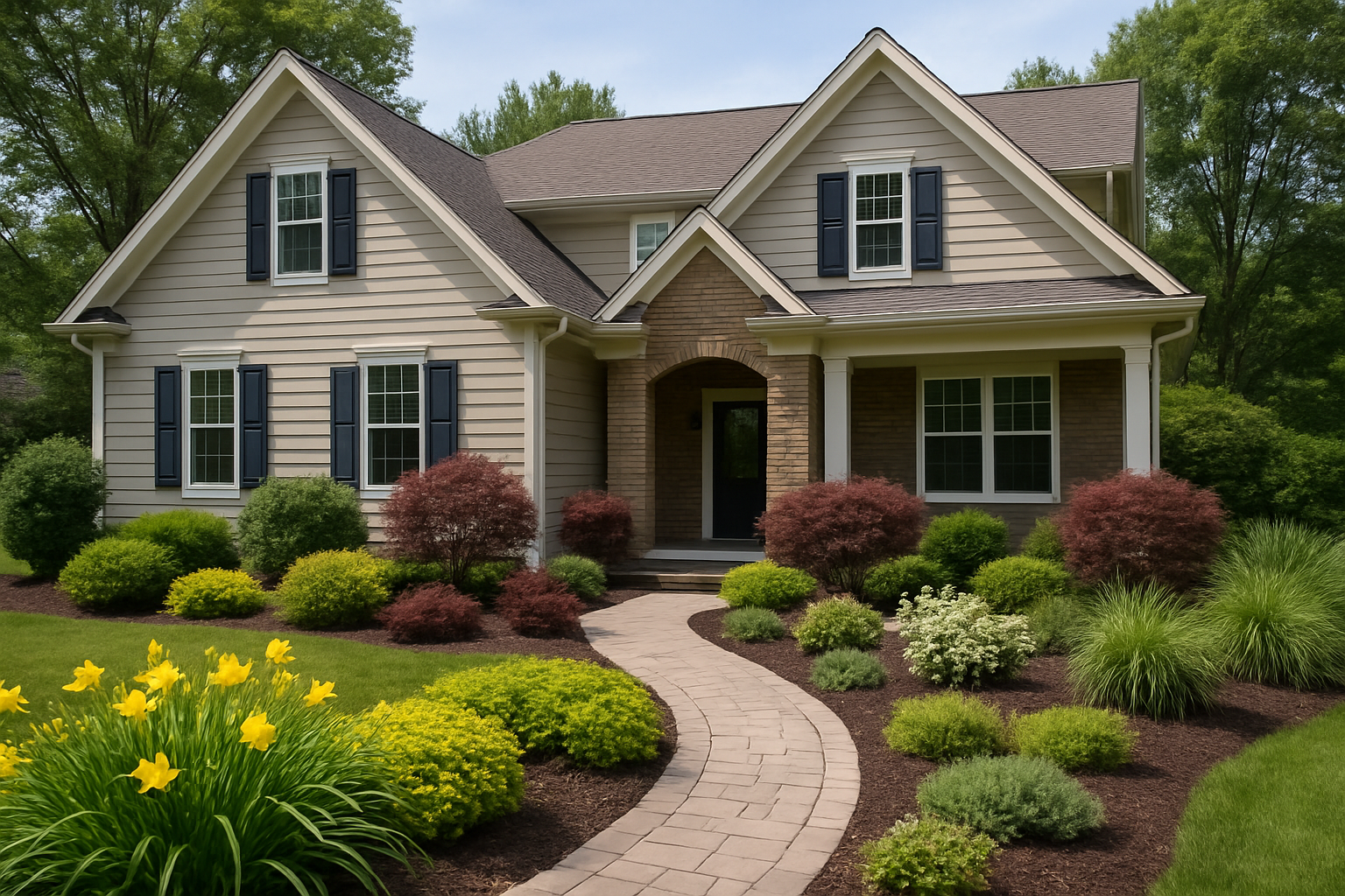 Landscaping that handles Westfield's clay-heavy soil