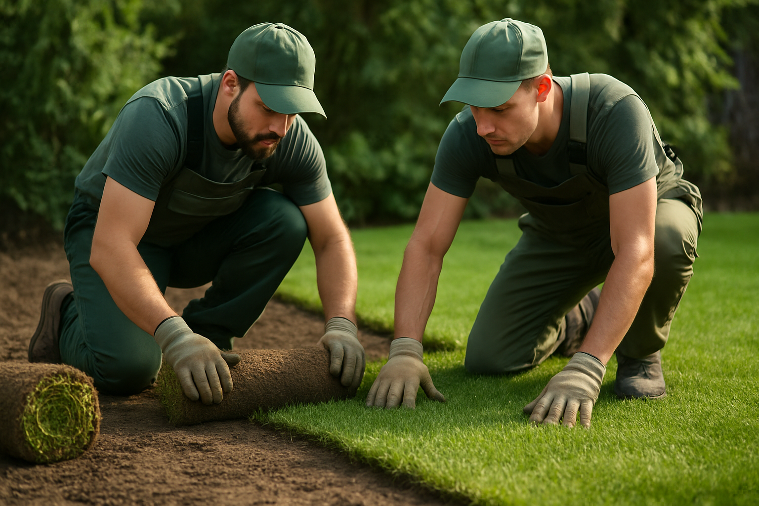 New Sod Installation in Westfield